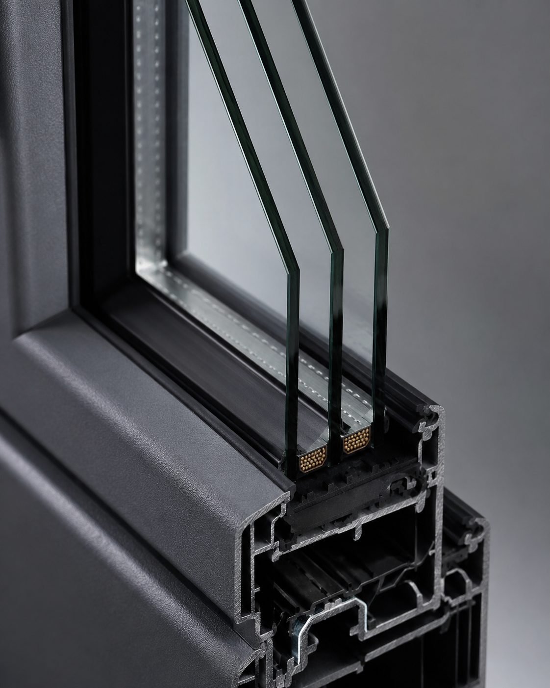 Glass build-up