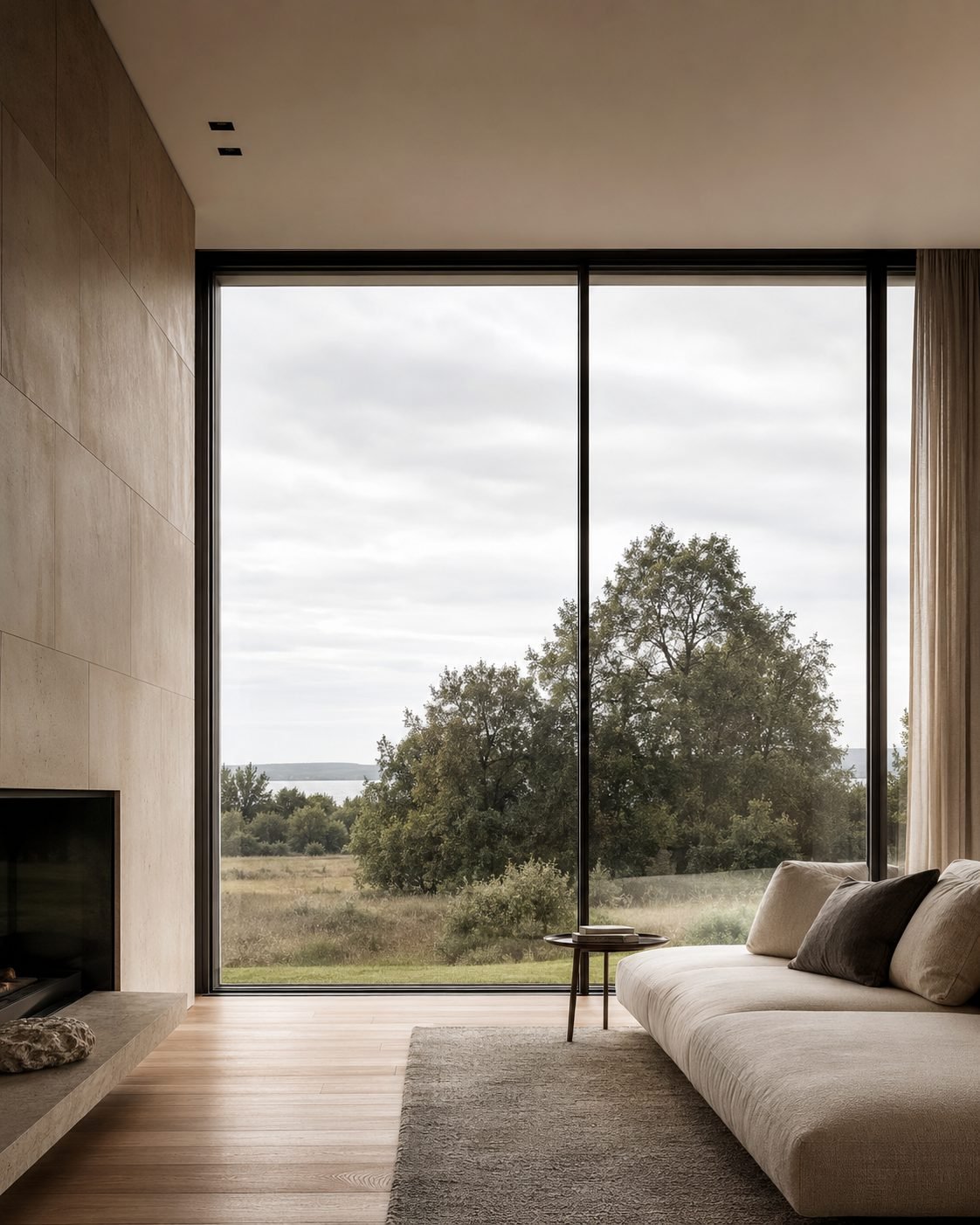 Floor-to-ceiling light