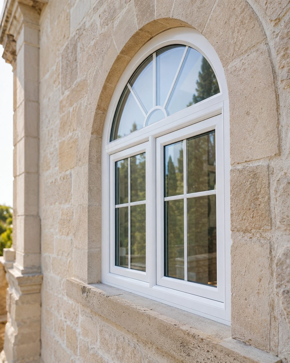 Arched window